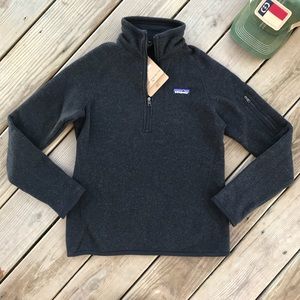 Patagonia Better Sweater 1/4 Zip Black XS